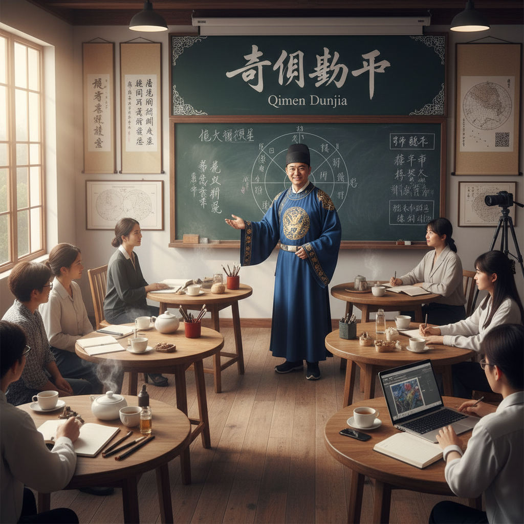 Hello, welcome to Qimen Dunjia. My name is Dougles Chan – Qimen teacher. So today, we’re