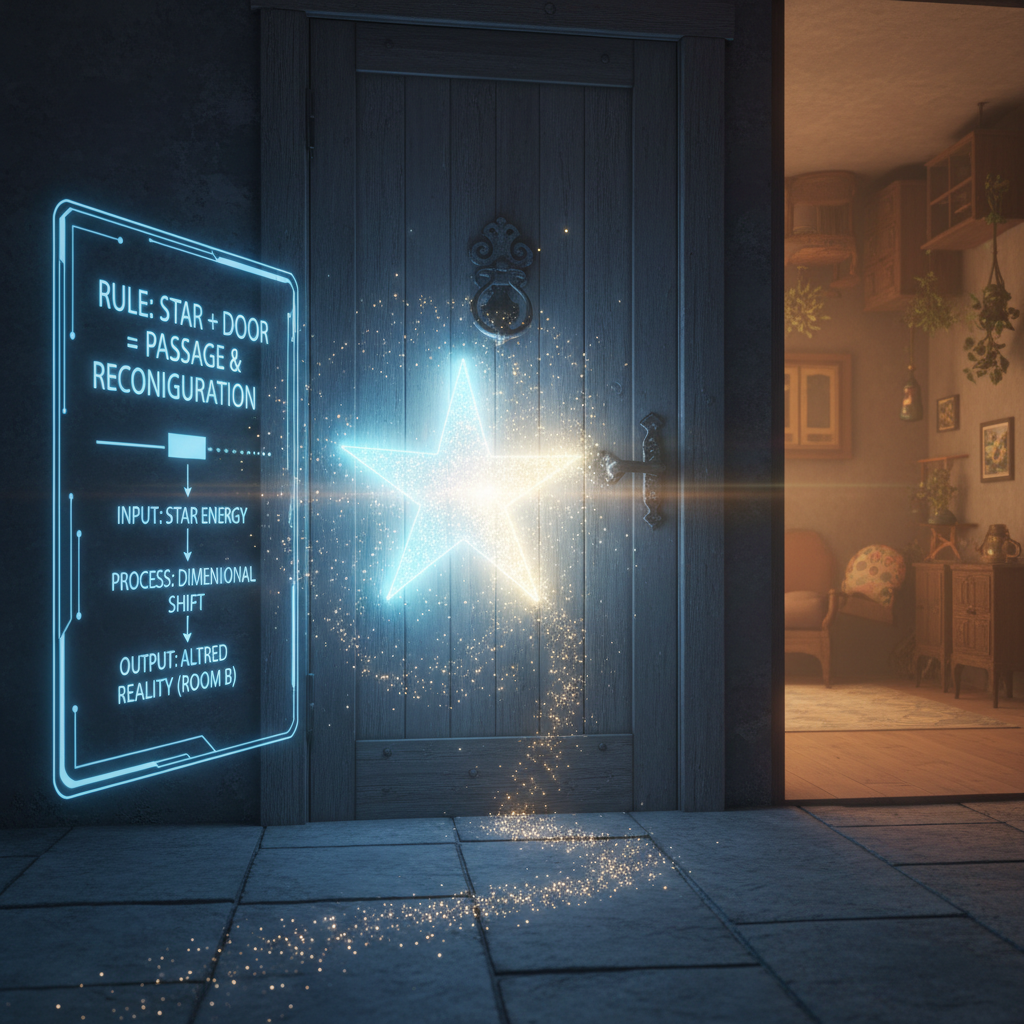 Star Plus Door: Practical Interaction Rules