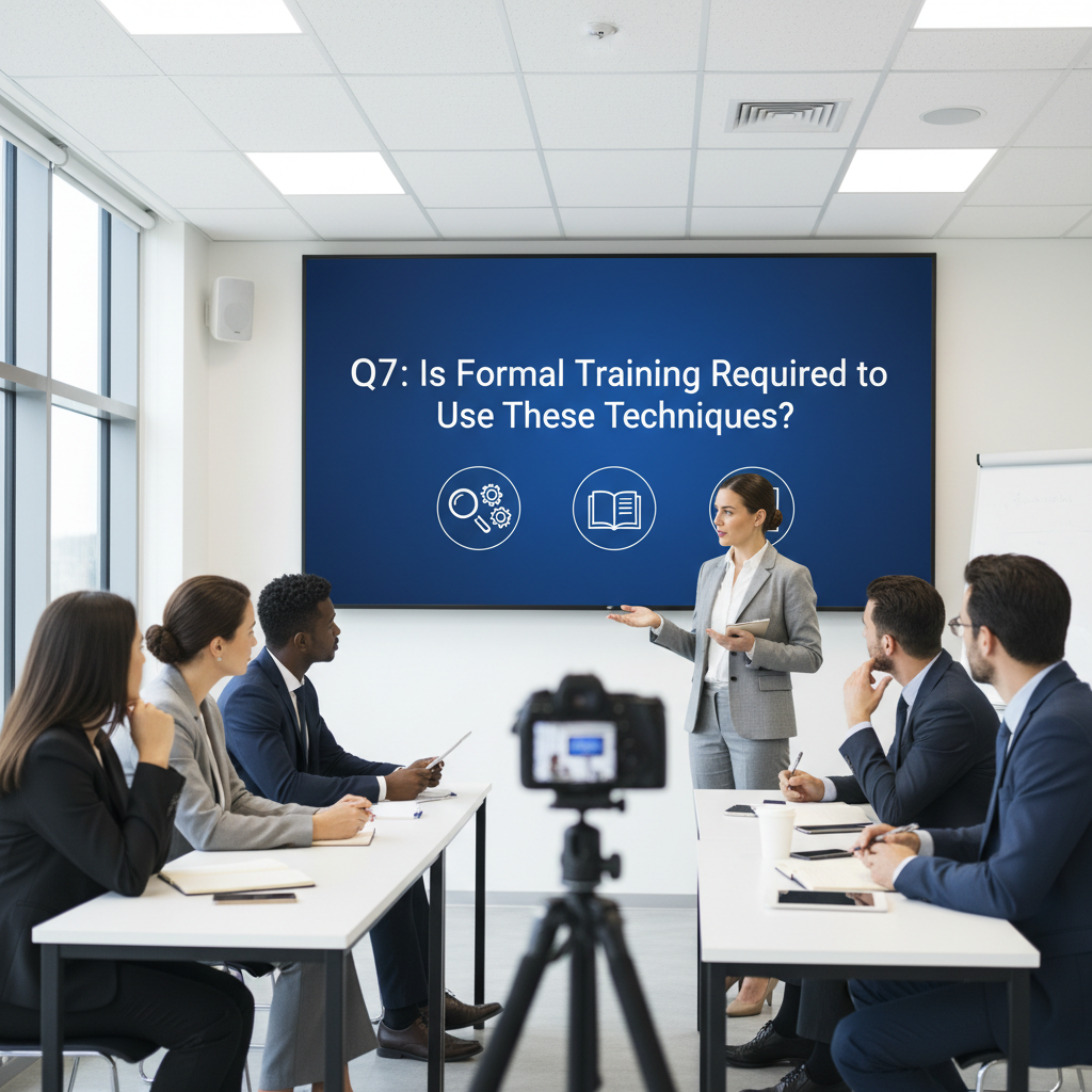 Q7: is Formal Training Required to Use These Techniques?