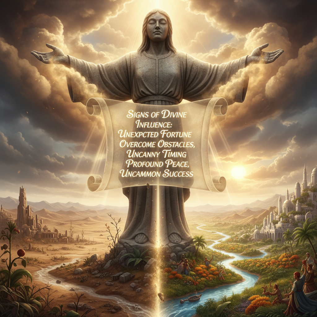 Q: What are Signs That a God is Strongly Influencing an Outcome?