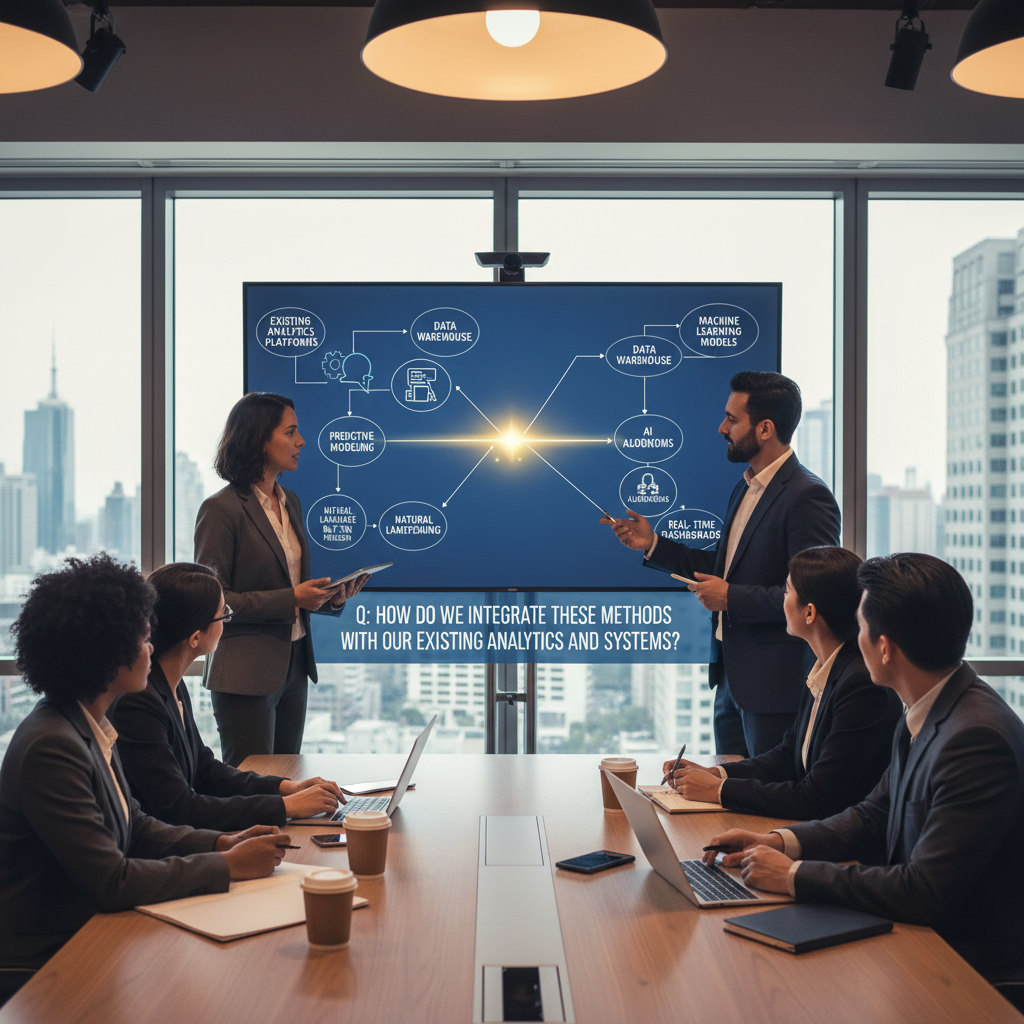 Q: How do We Integrate These Methods with Our Existing Analytics and Systems?