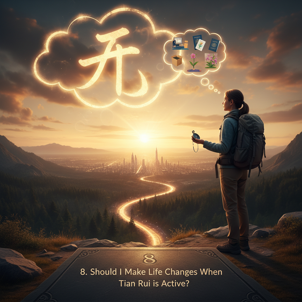8. should I Make Life Changes When Tian Rui is Active?