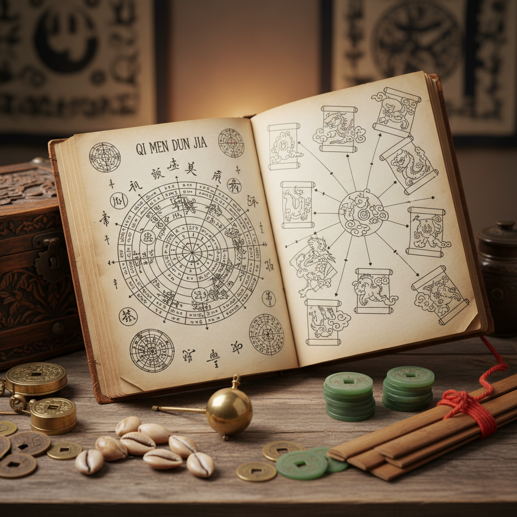 The question is why this happens and how it implies in any divination or forecast we did in Qi Men D