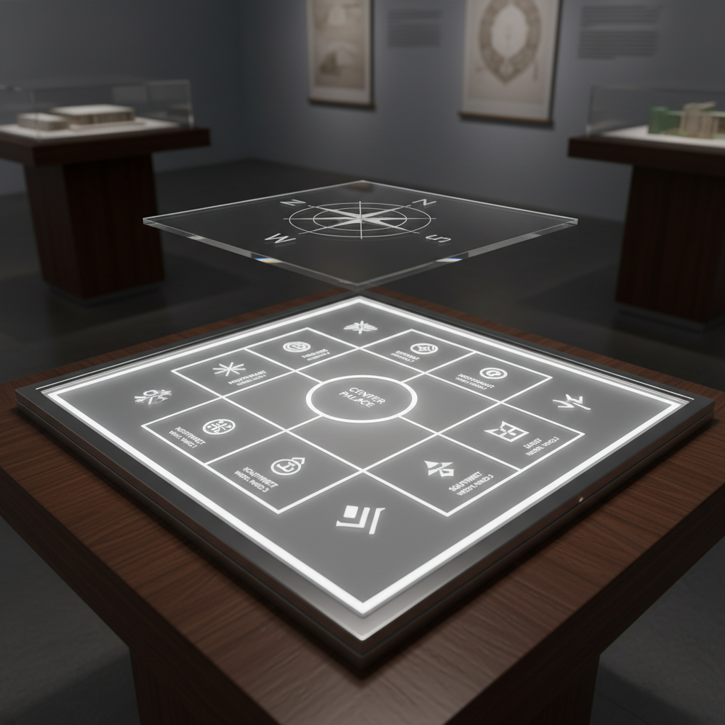 The Nine Palaces and Spatial Orientation