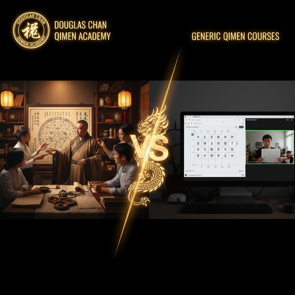 The key distinctions that set apart Dougles Chan Qimen Academy International from other Qimen Dunjia