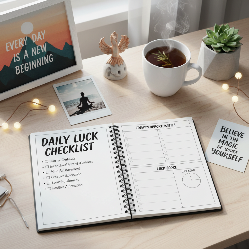 Summary Blueprint: Your Daily Luck Checklist