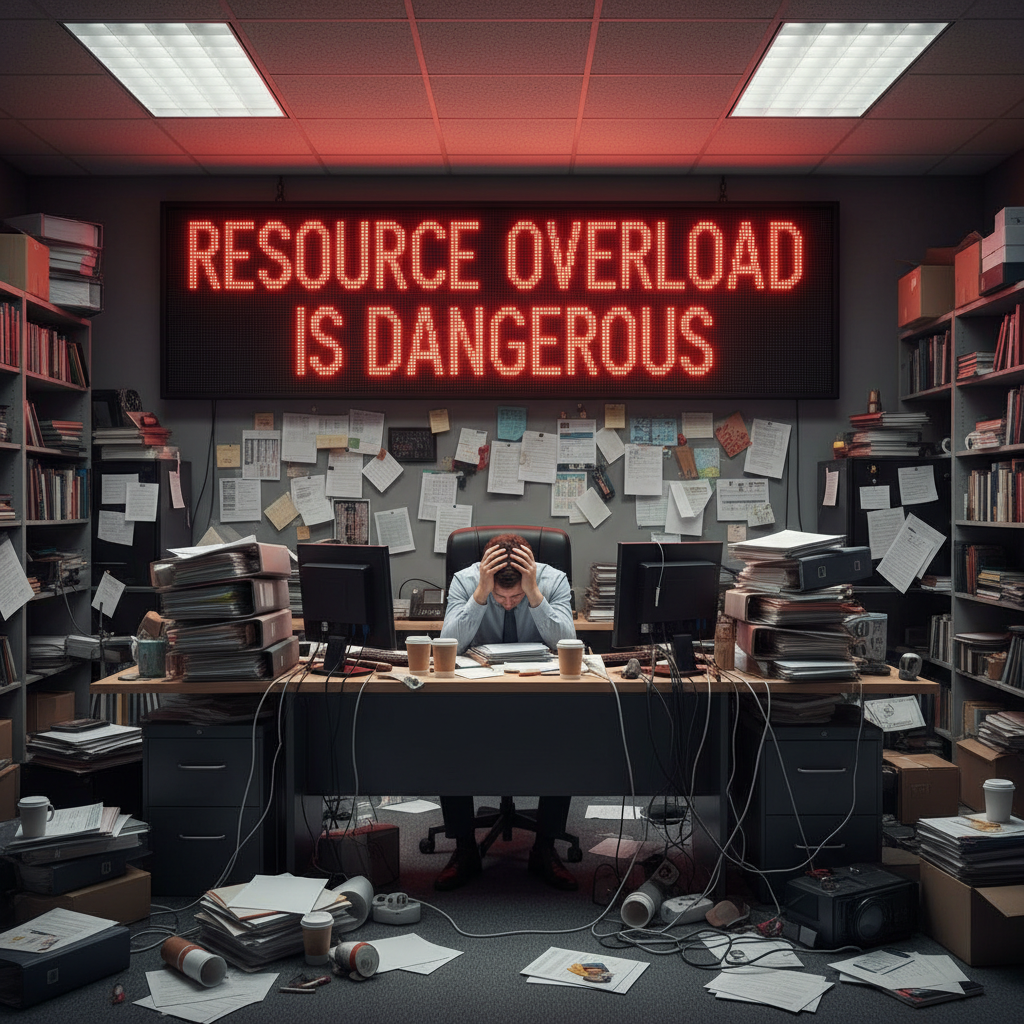🔟 RESOURCE OVERLOAD IS DANGEROUS