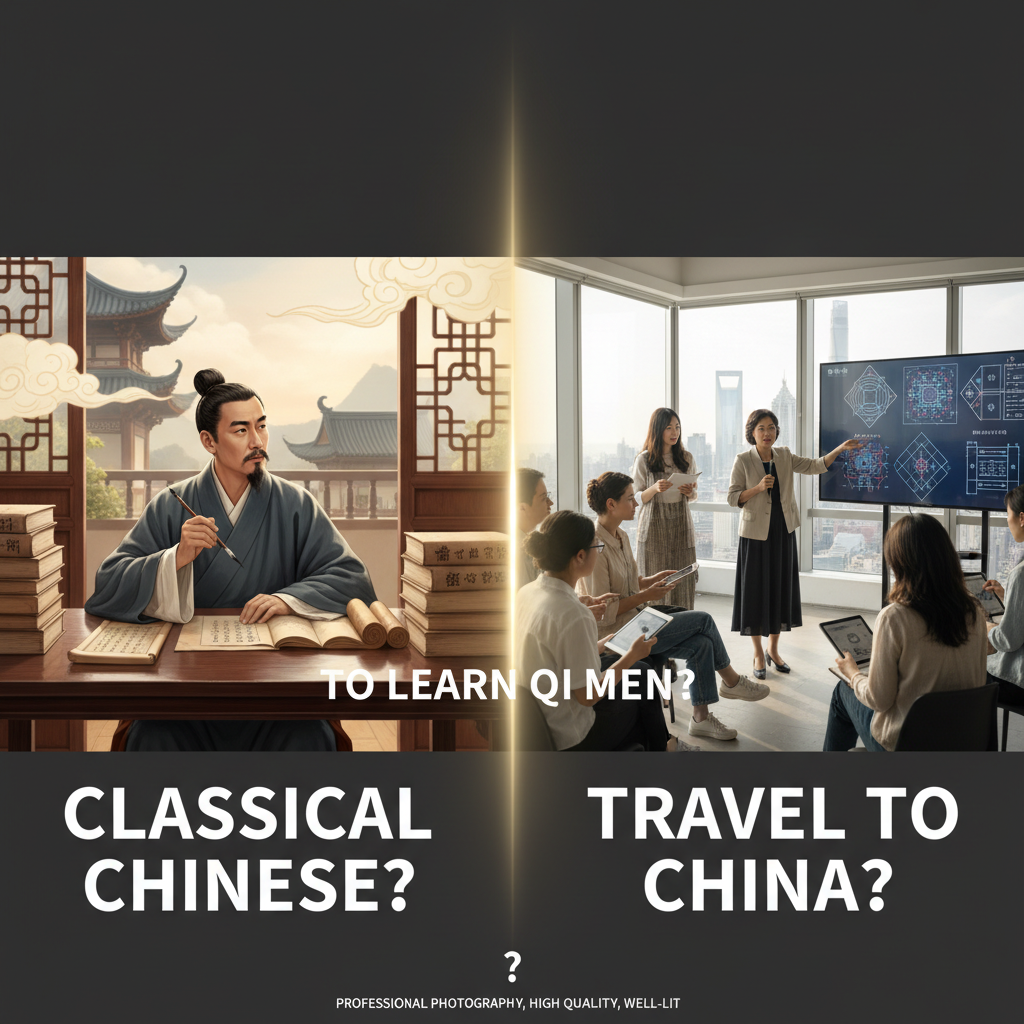 Q: do I Need to Know Classical Chinese or to Travel to China to Learn Qi Men?