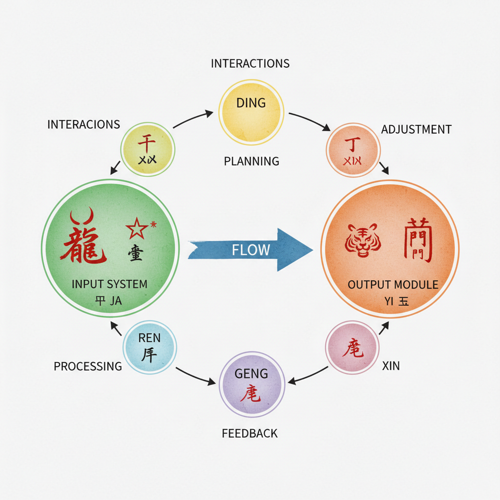 Deities, Stems, Branches and Elemental Interactions