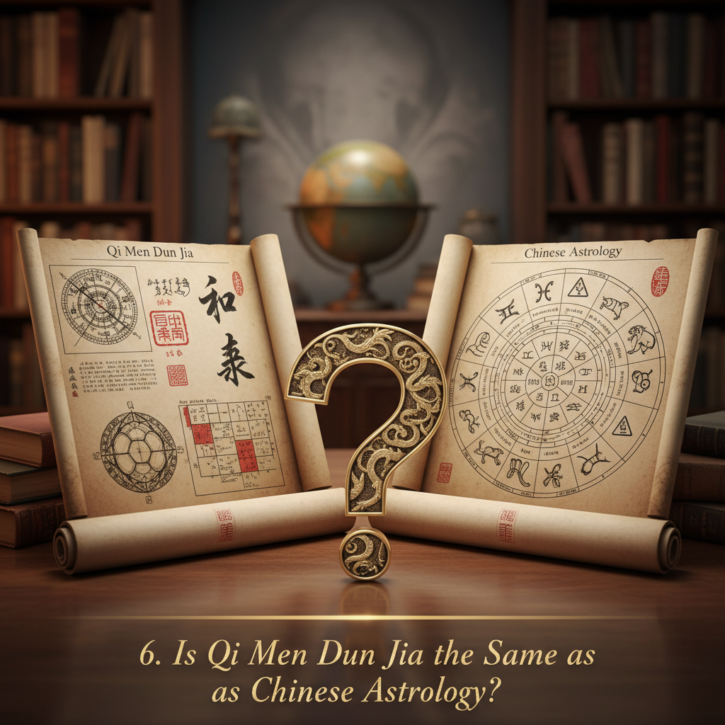6. is Qi Men Dun Jia the Same as Chinese Astrology?