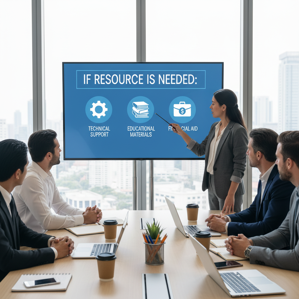 If Resource is NEEDED: