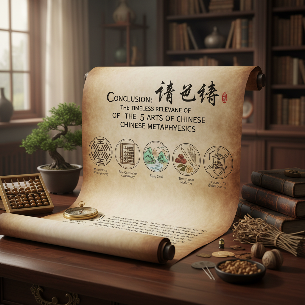 Conclusion: The Timeless Relevance of the 5 Arts of Chinese Metaphysics