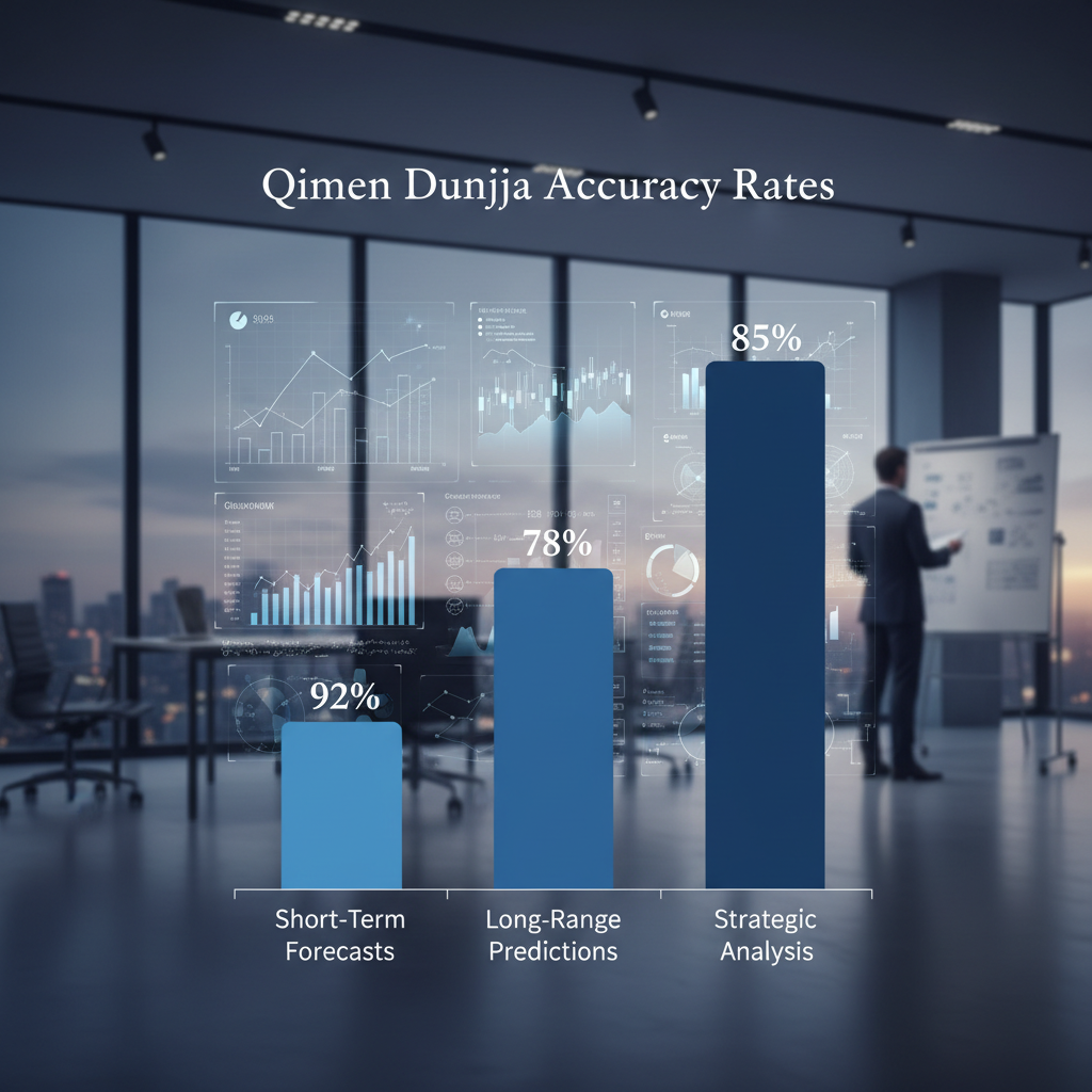 The accuracy of Qimen Dunjia can be as high as 80% to 90%, depending on how effectively it’s u