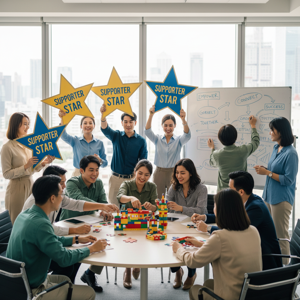 Star 3: the Supporter (cooperation and Assistance)