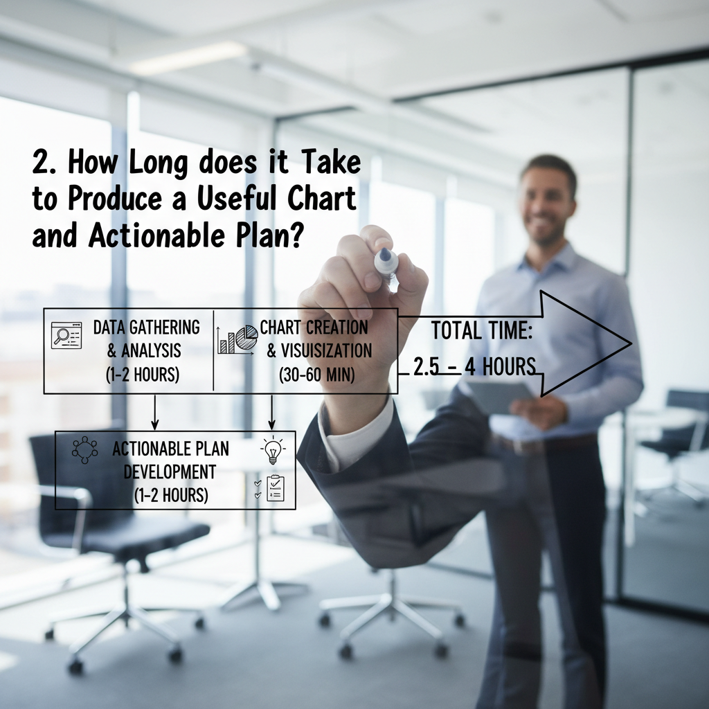 2. How Long does it Take to Produce a Useful Chart and Actionable Plan?