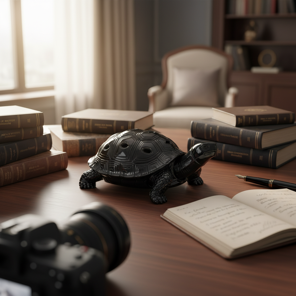 The black tortoise is considered a very talkative person, they are very intelligent in the way they 