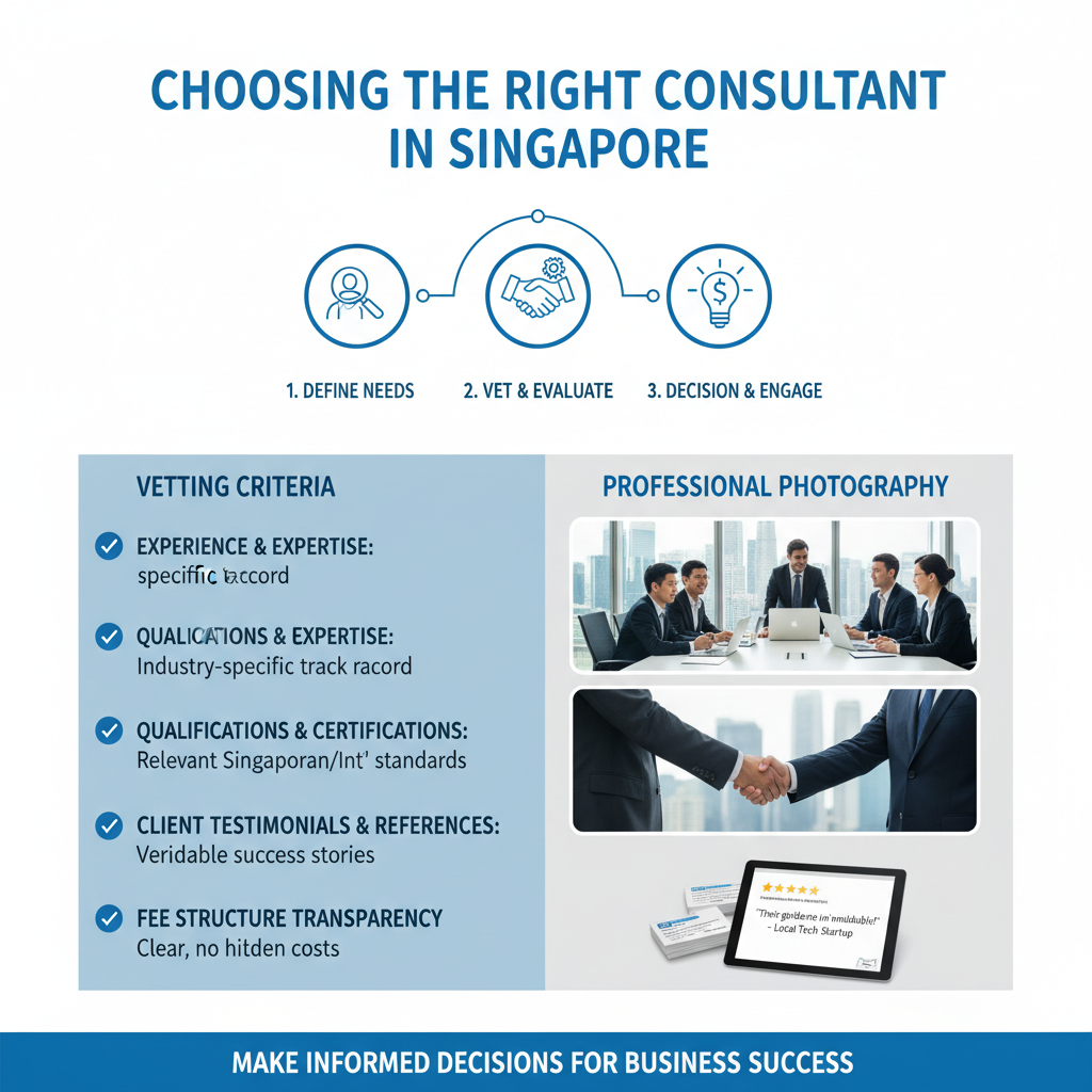Choosing the Right Consultant in Singapore: Qualifications, Red Flags, and Questions to Ask