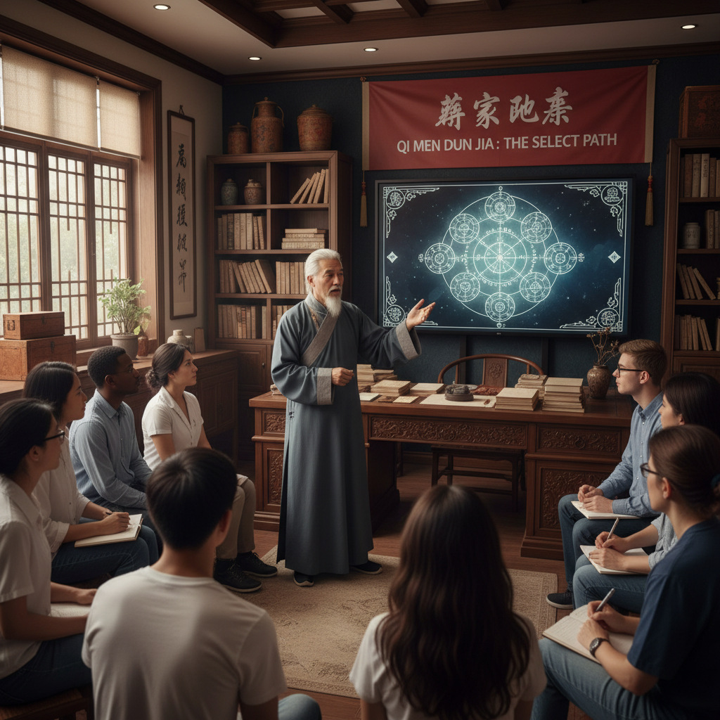 Therefore, learning the Qi Men Dun Jia  may not be good at all to certain group people. Of course, t
