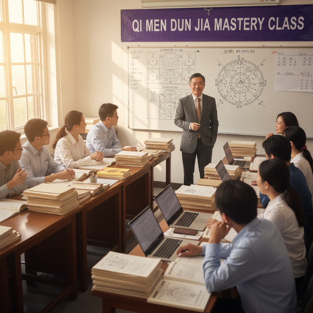 Why do I want to teach Qi Men Dun Jia? Hi, my name is Dougles Chan. I am a Qimen teacher. Today, I a