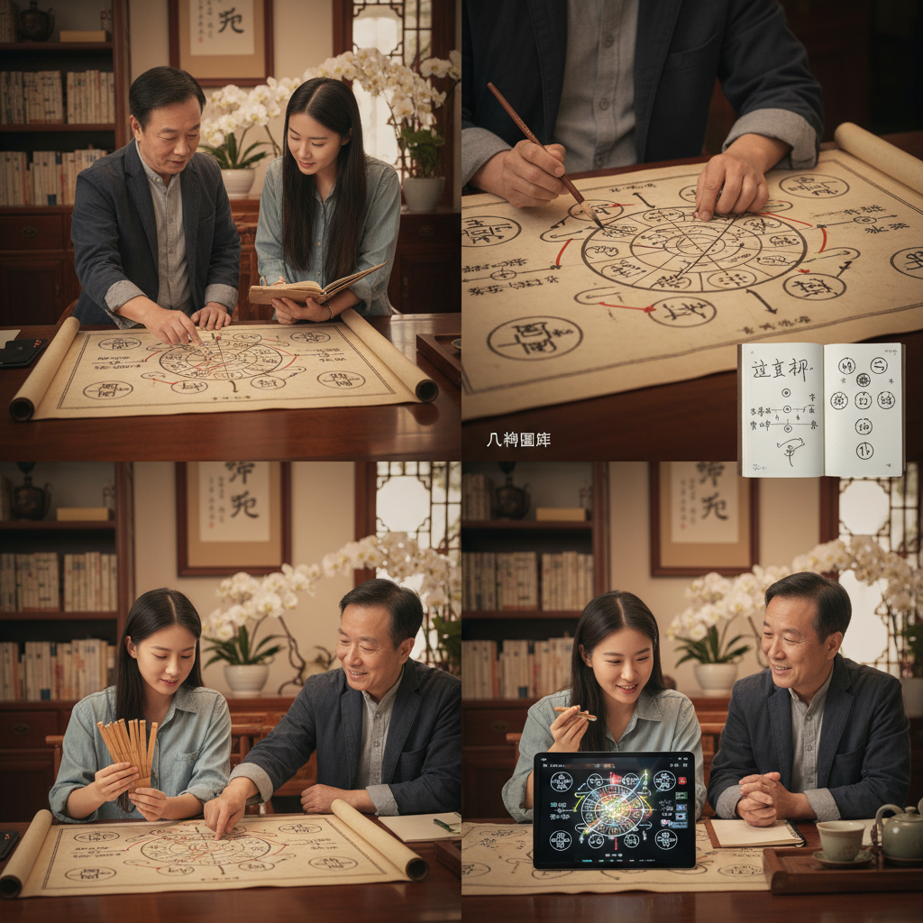 Section 3: How to Read the Eight Gods in a Chart  –  a Step-by-step Method