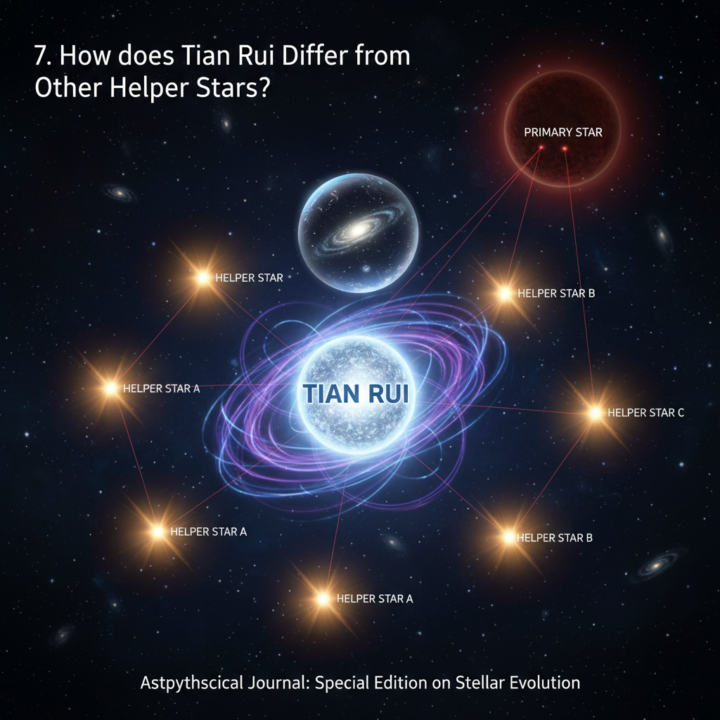 7. How does Tian Rui Differ from Other Helper Stars?