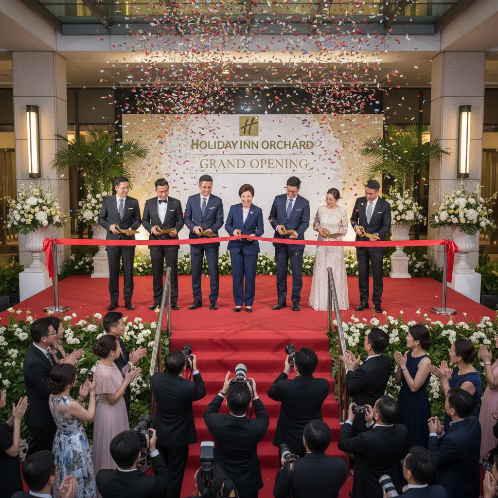 Grand Opening – Dougles Chan Qimen Academy International – Holiday Inn Orchard City Cent