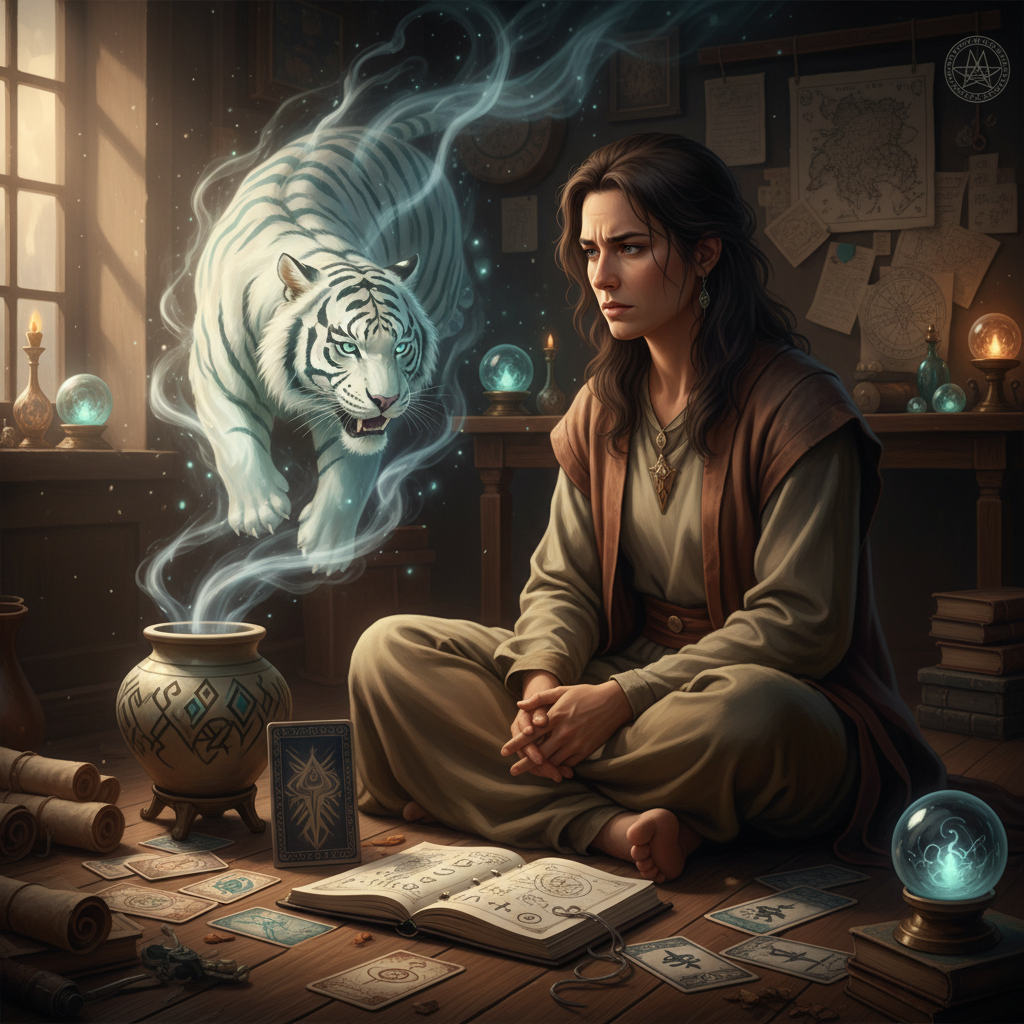 How to Ask Questions When White Tiger Appears