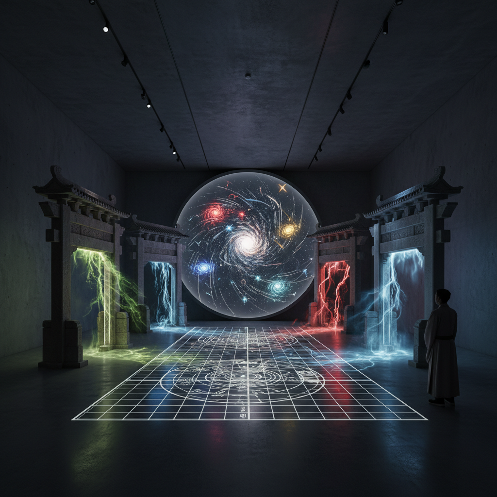 Qimen Chart Interpretation — Understanding Doors, Stars, and Deities