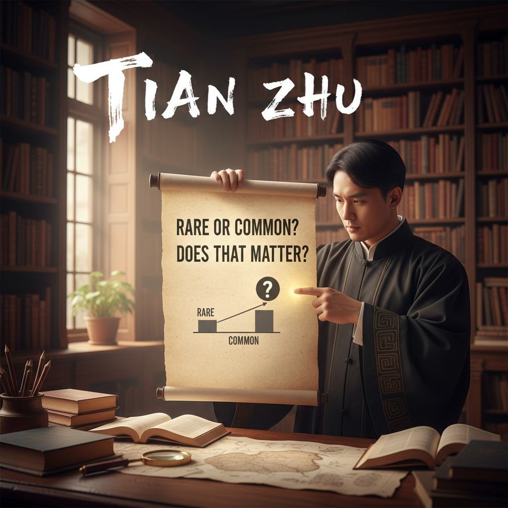 9. is Tian Zhu Rare or Common, and does That Matter?