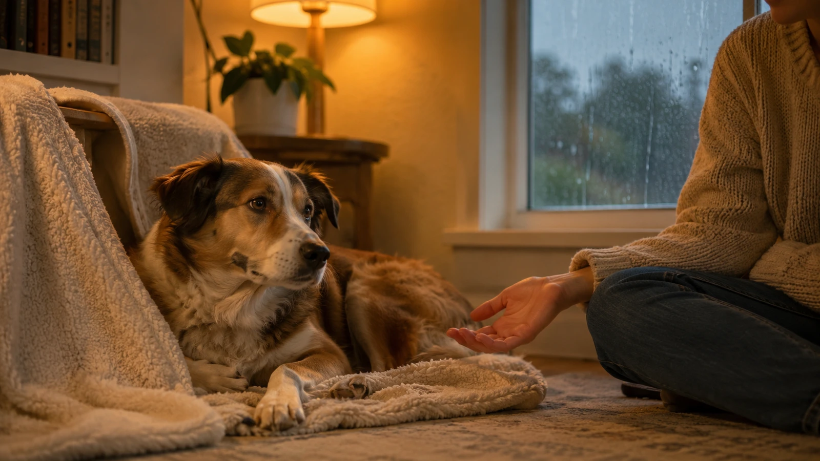 Dog Scared of Thunder? How to Help Them Feel Safe During a Storm