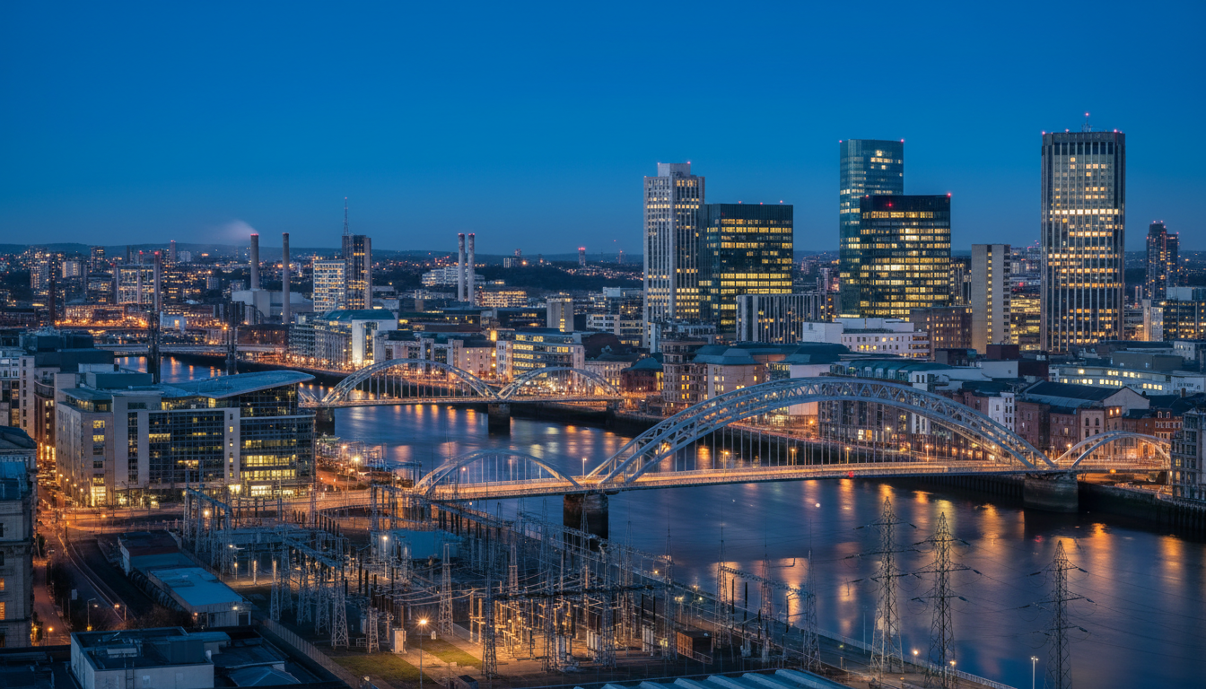 Newcastle skyline