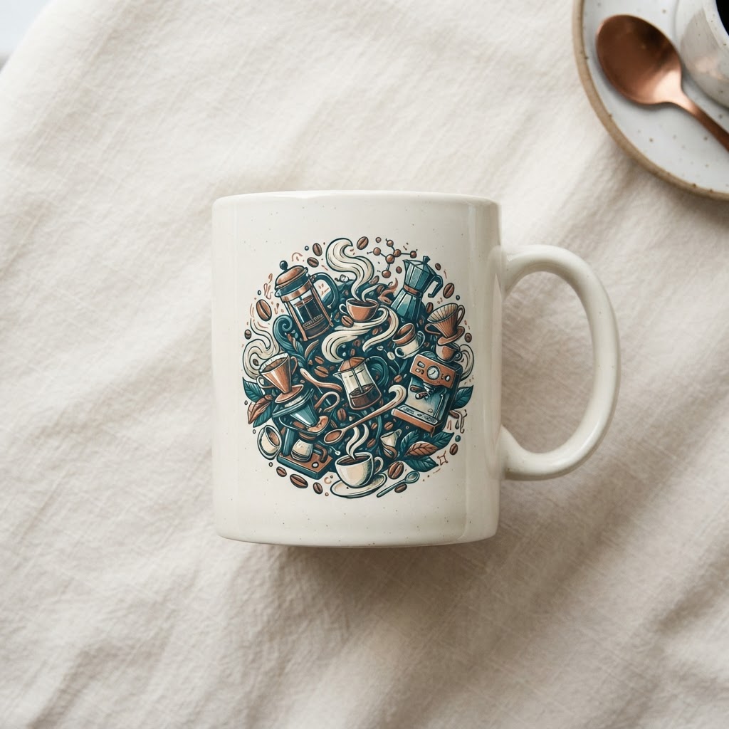 Caffeinated Chaos Ceramic Mug
