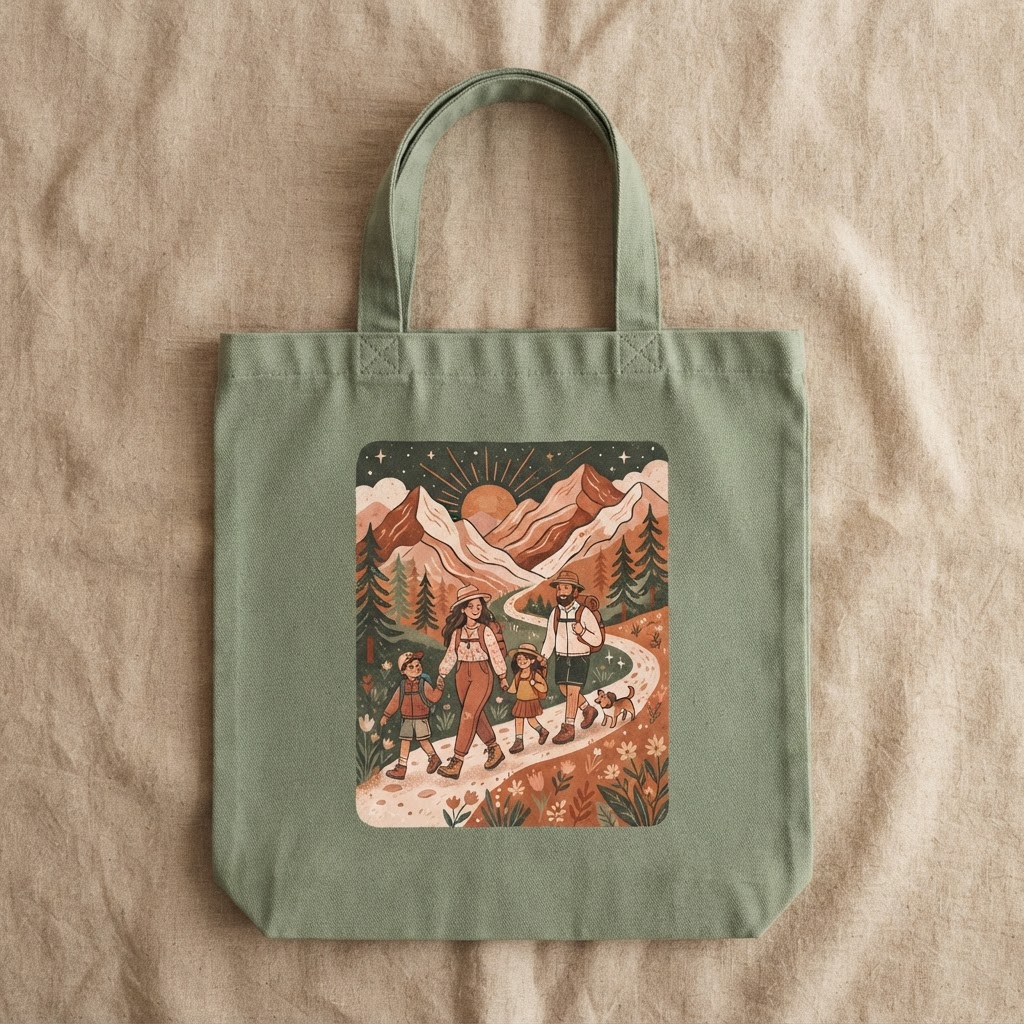 Adventure Family Keepsake — Tote Bag