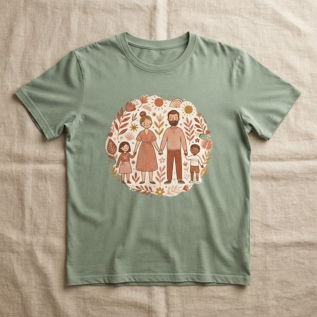 Favorite Child Cotton T-Shirt — Family