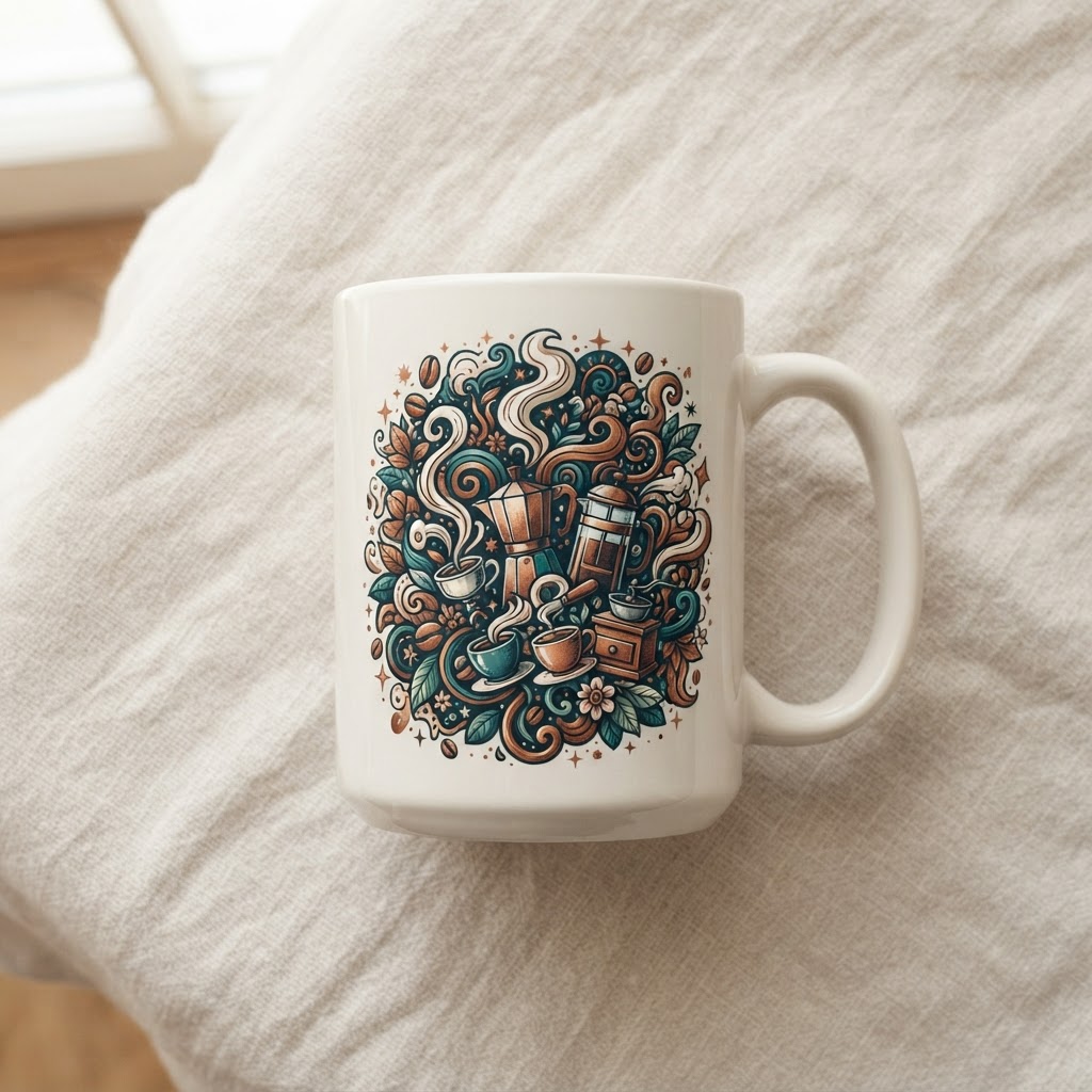 Caffeinated Chaos Ceramic Mug