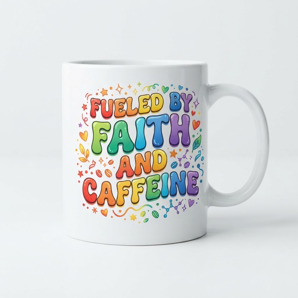 Divine Coffee Vibes — Ceramic Mug