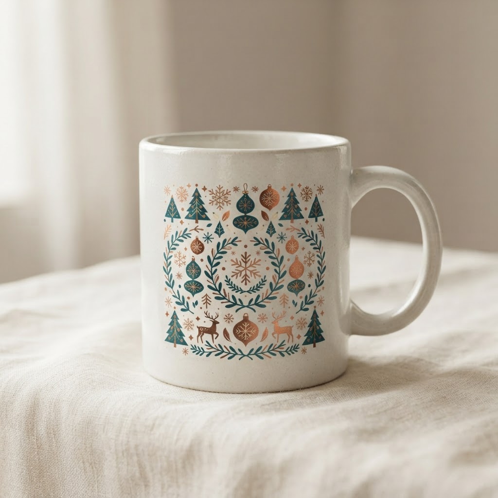 Festive Memories 2026 Ceramic Mug — Drinkware