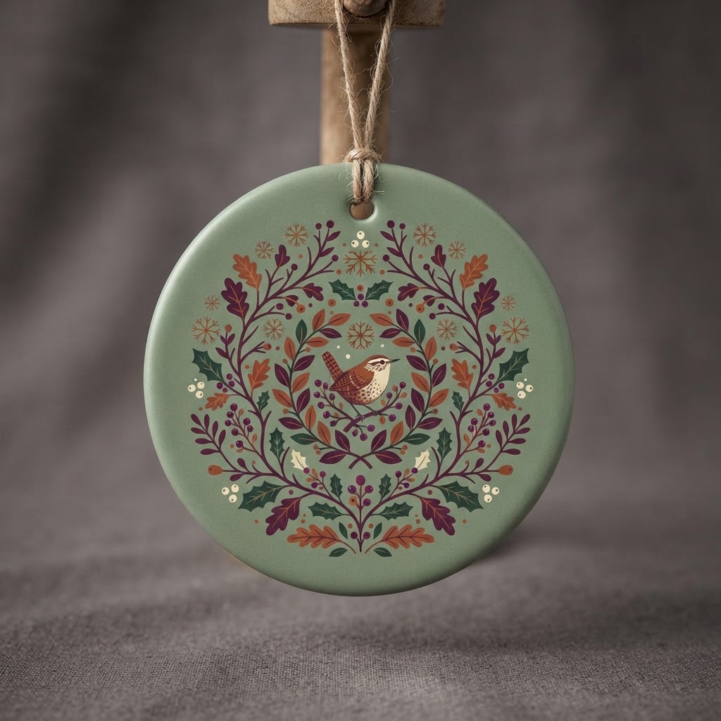Festive Personalized Ornament 2026