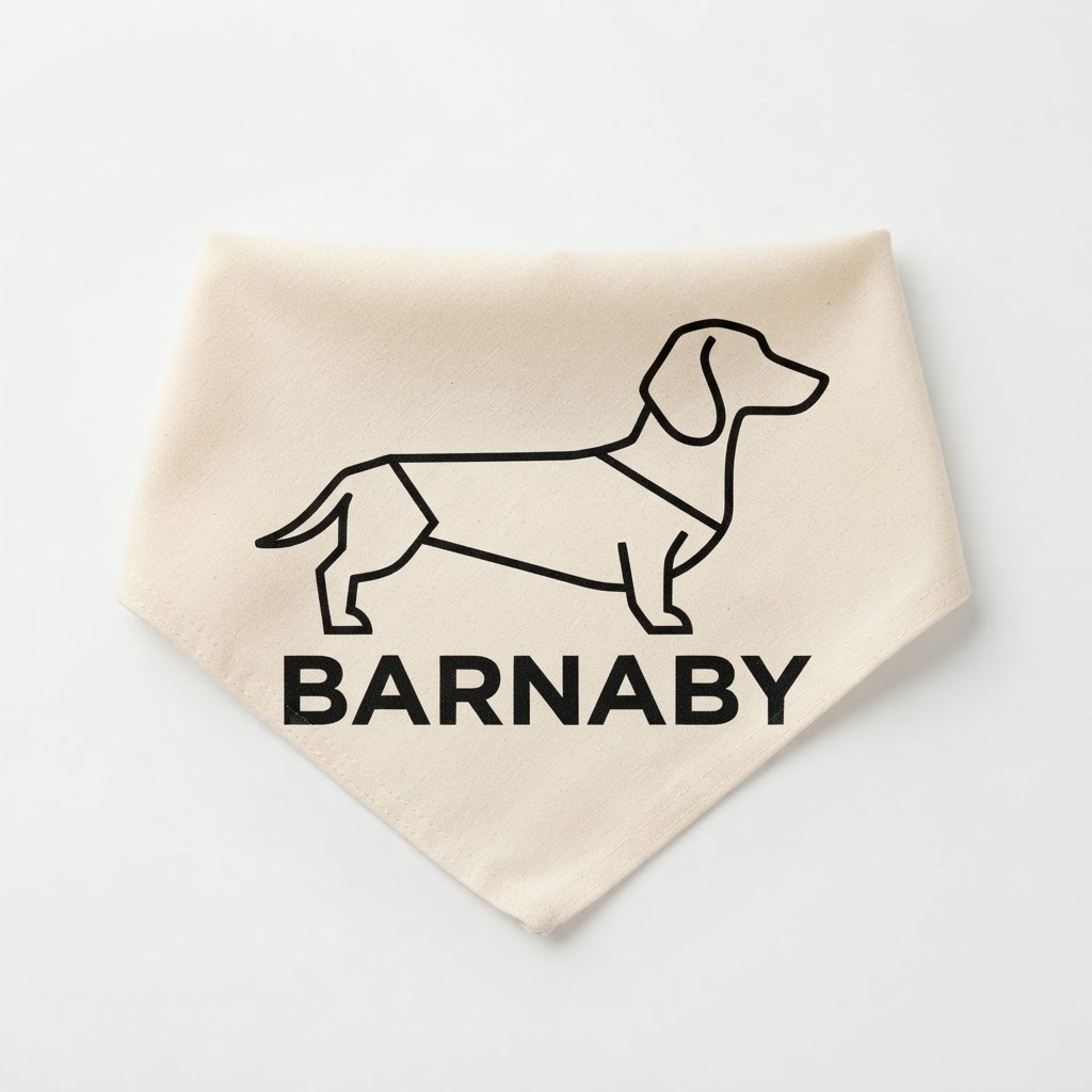 Dachshund Mom Personalized Pet ID Tag