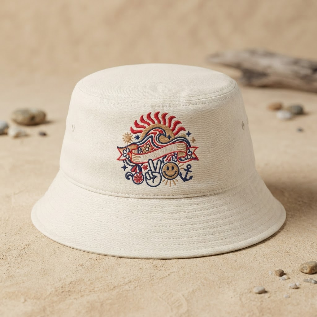 Blessed & Groovy — Embroidered Dad Hat