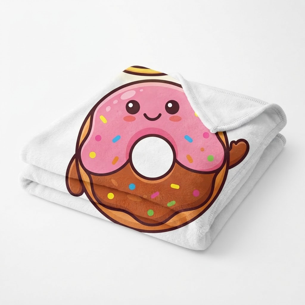 Holy Moly Donut — Decorative Throw Pillow