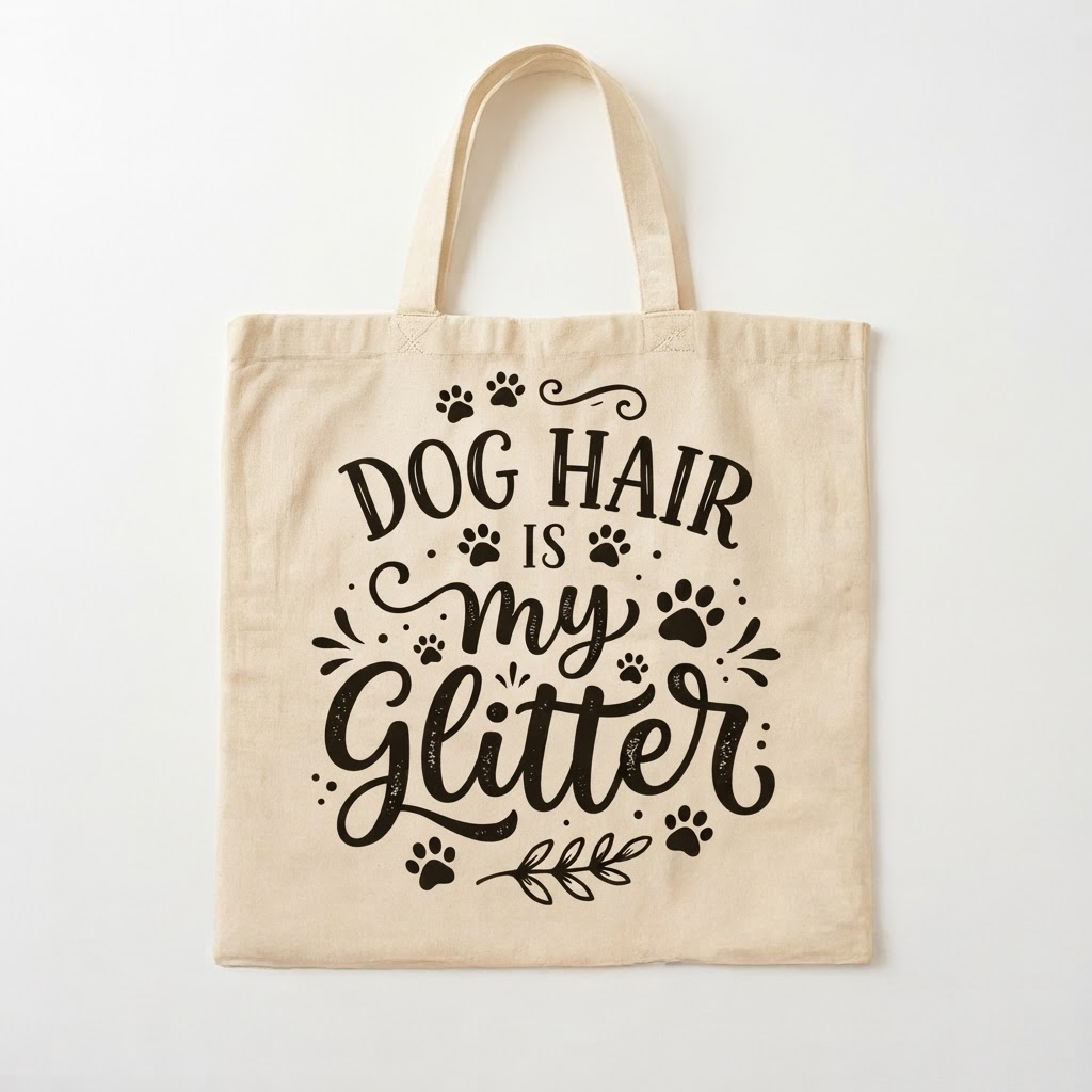 Dog Hair Is A Fashion Accessory Tote Bag — Bags