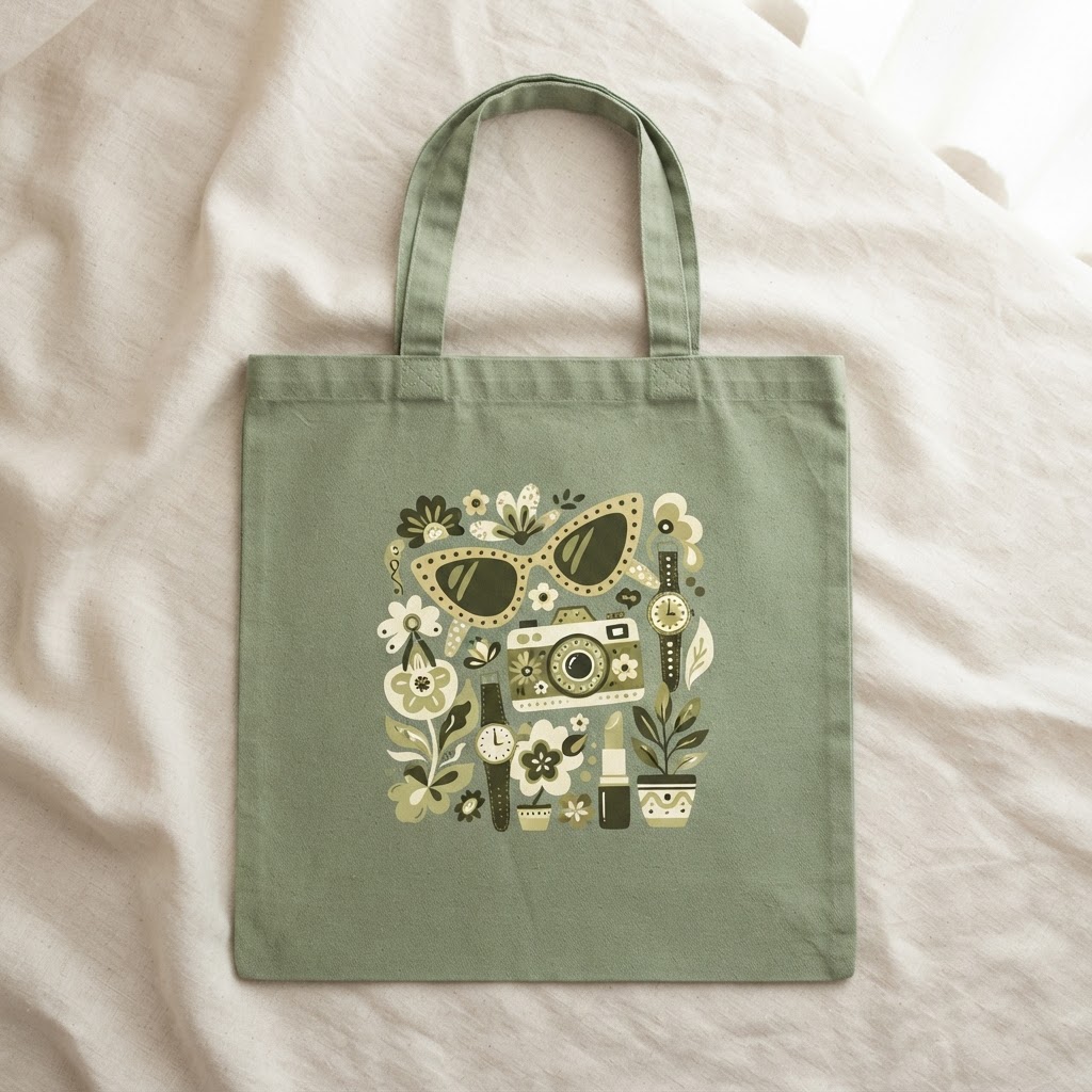 Funky Eyes Tote — Canvas Tote Bag