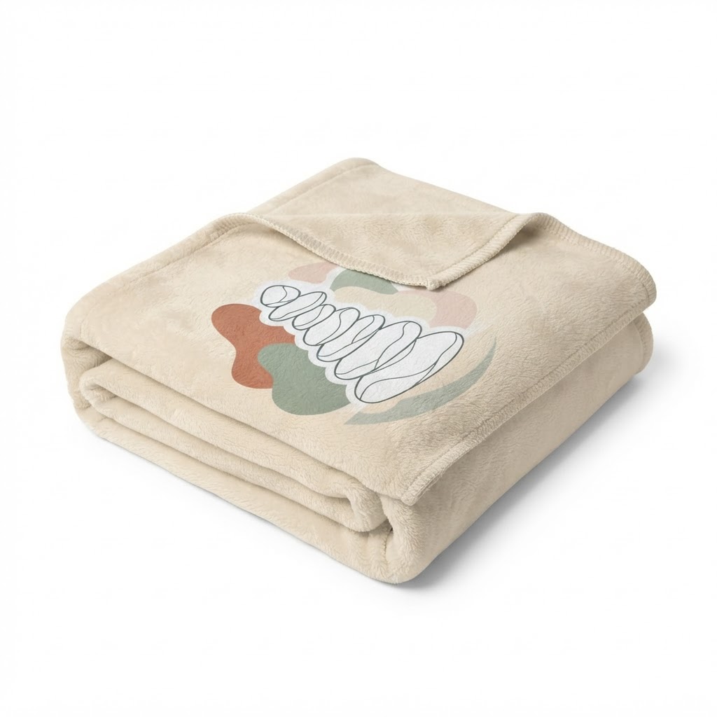 Zen Garden Abstract Minimalist — Throw Pillow