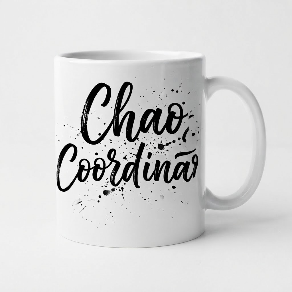 Chaos Coordinator Ceramic Mug — Drinkware