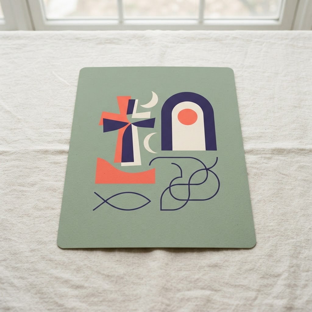 Minimalist Faith Wall Art Poster