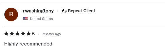 Client review 2