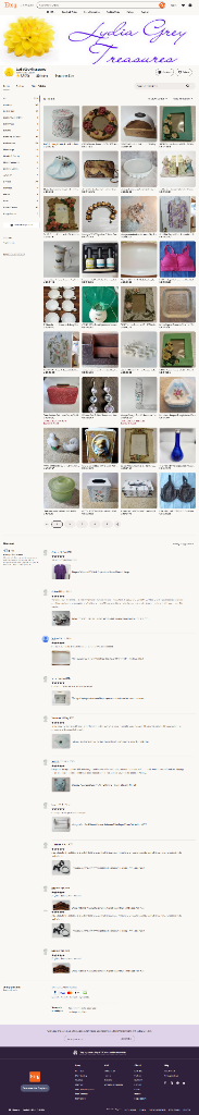 Lydia Grey Treasures Etsy shop