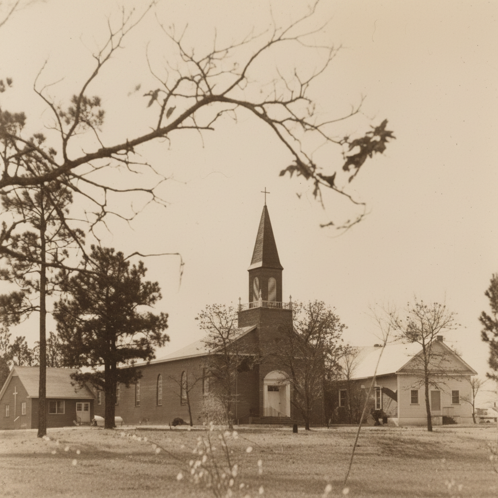 A historic photograph of Culdee Presbyterian Church