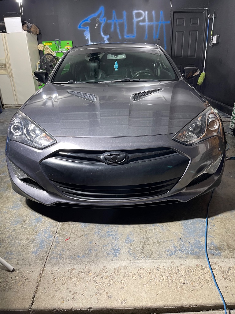 Genesis Coupe — Gunmetal Grey